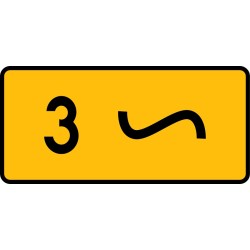 Tabliczka do znaków drogowych T-4