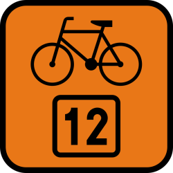 Znak szlaków rowerowych R-4